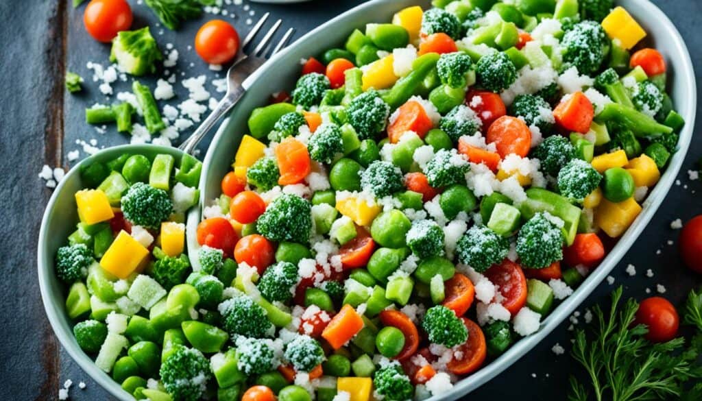 benefits of frozen vegetables