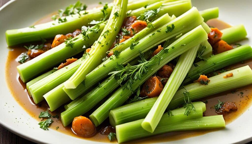 braised celery