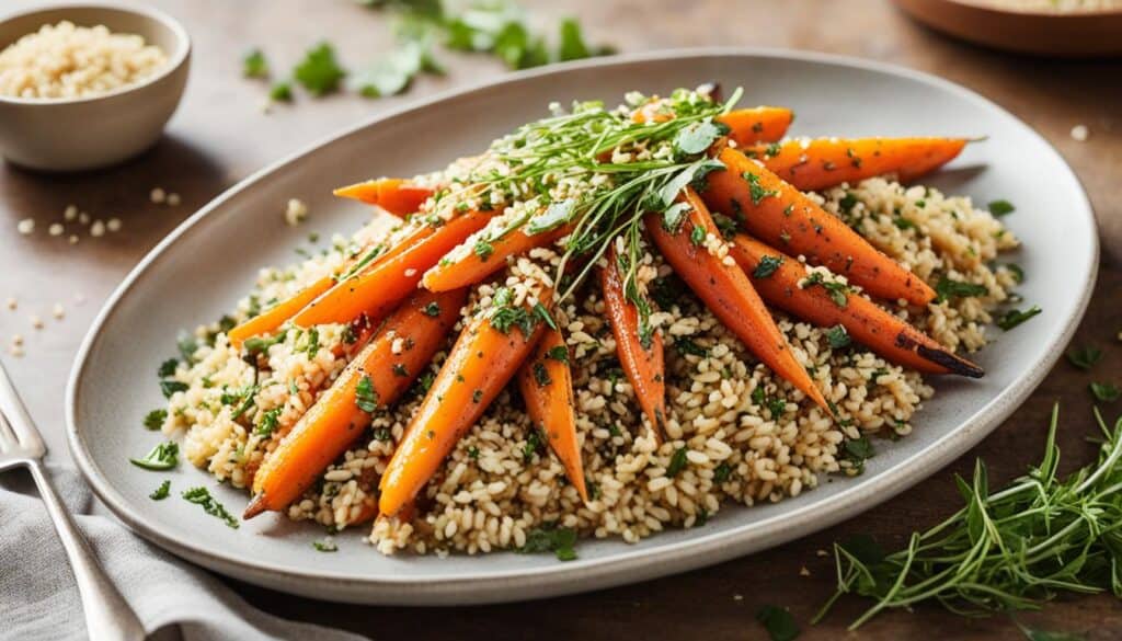 carrot-centric main dishes