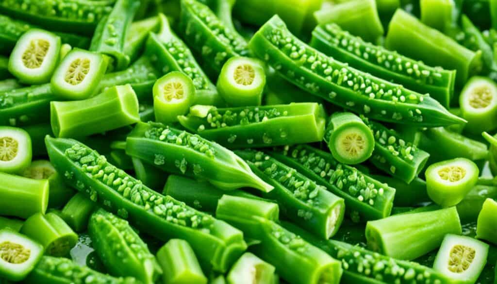 chinese okra and digestive health