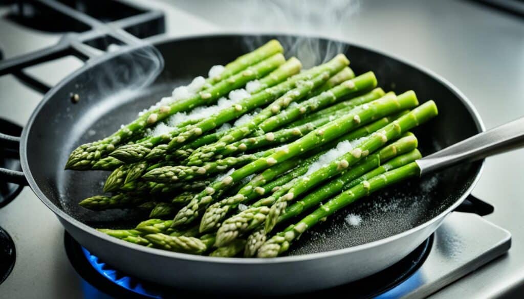 cooking frozen asparagus