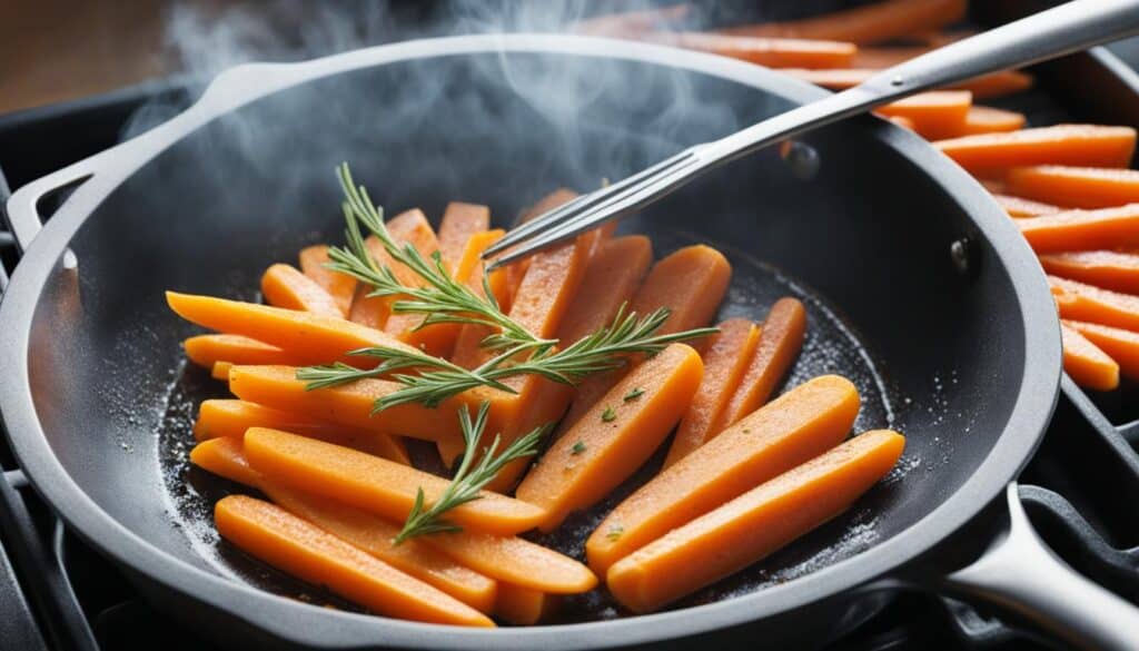 cooking frozen carrots