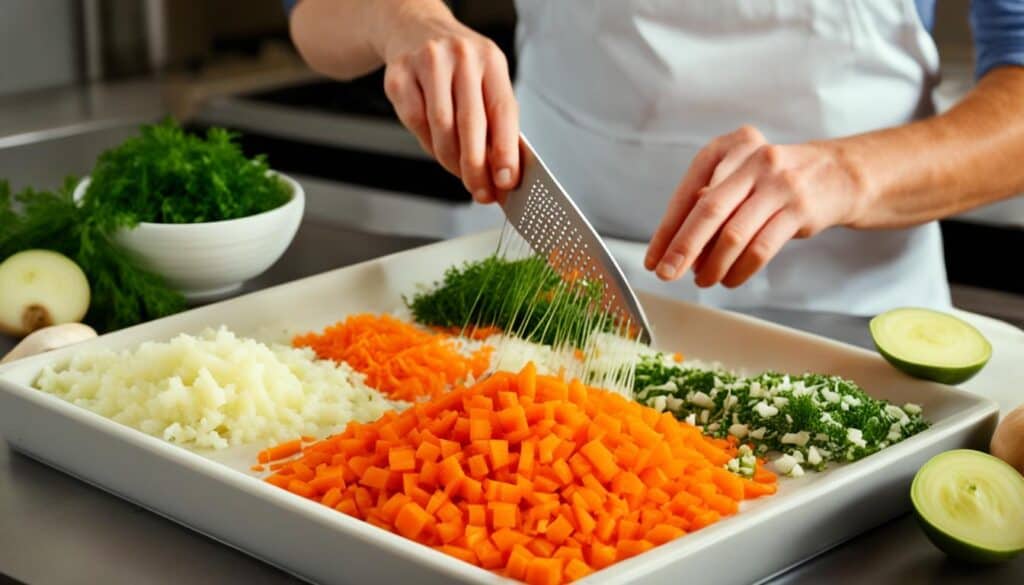 cooking with grated carrot