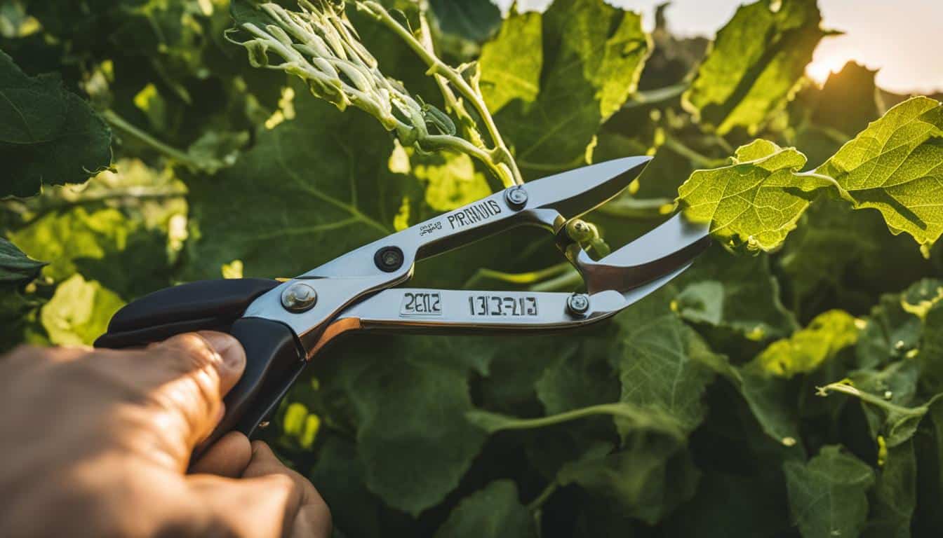 cucumber leaves