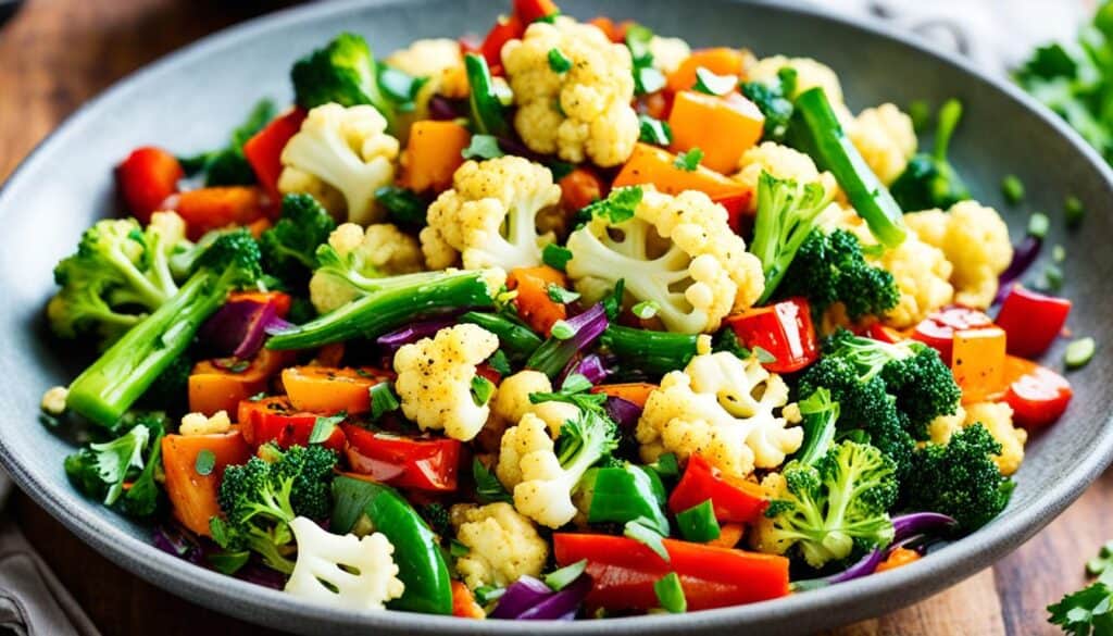 delicious cauliflower stir fry