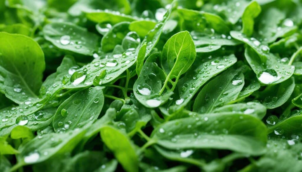 fresh arugula