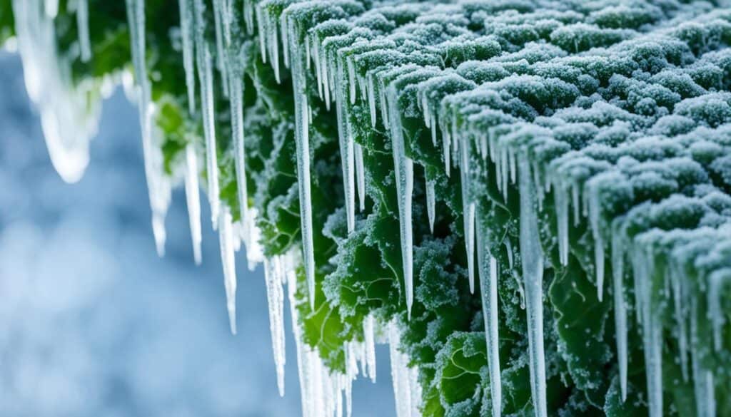 frozen kale