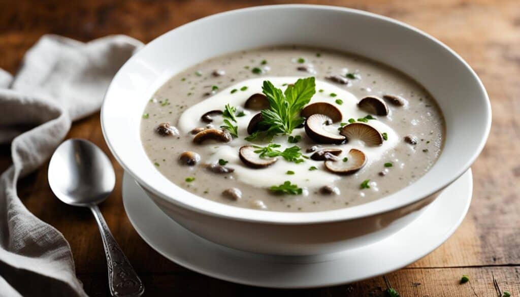 frozen mushroom soup