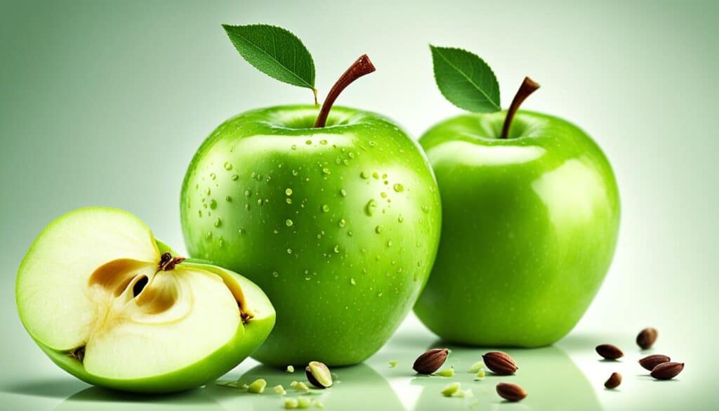 green apples