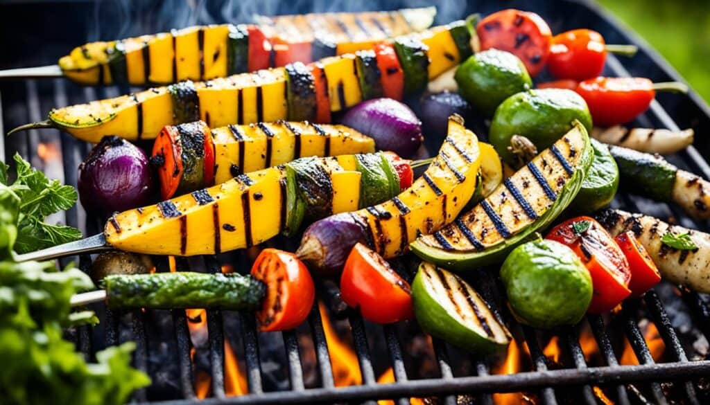 grilled vegetables