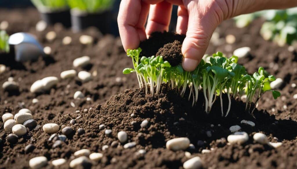 growing root vegetables