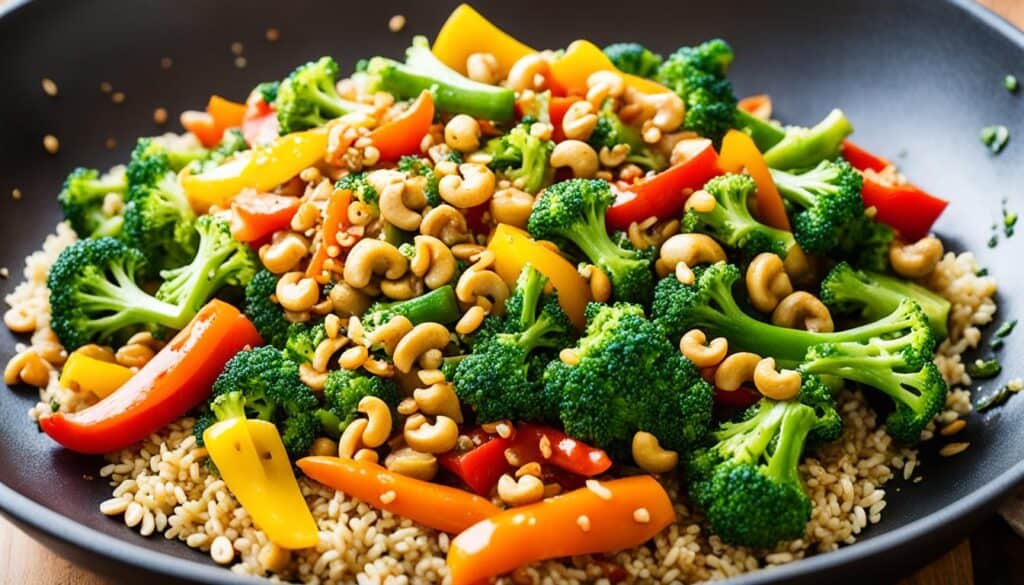 high-fiber stir-fry