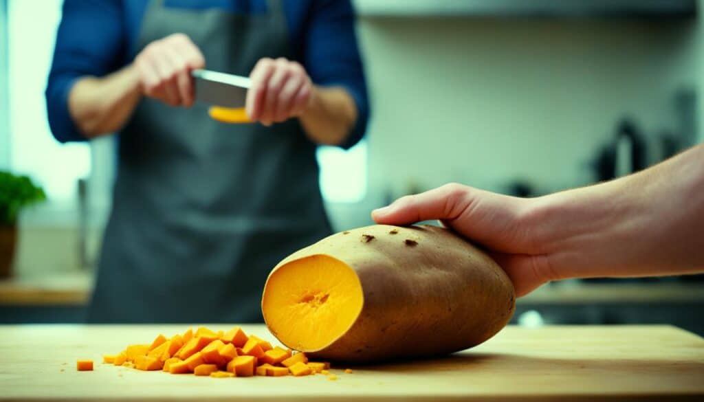 how to cook yellow sweet potatoes