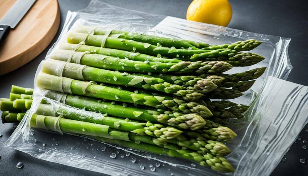 how to freeze fresh asparagus