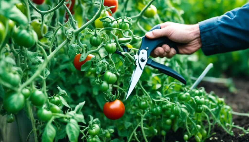 how to prune tomato plants