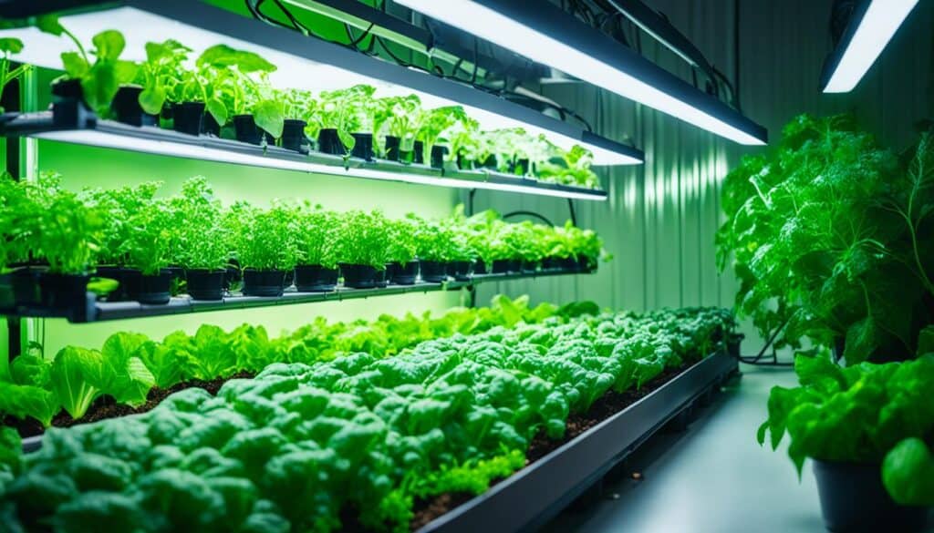 indoor vegetable nursery