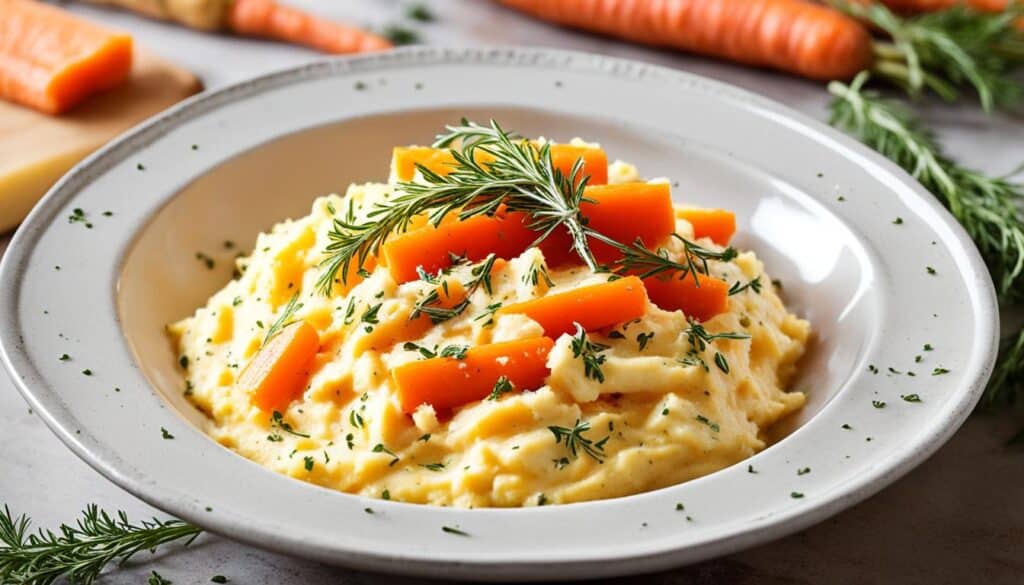 mashed carrots side dish