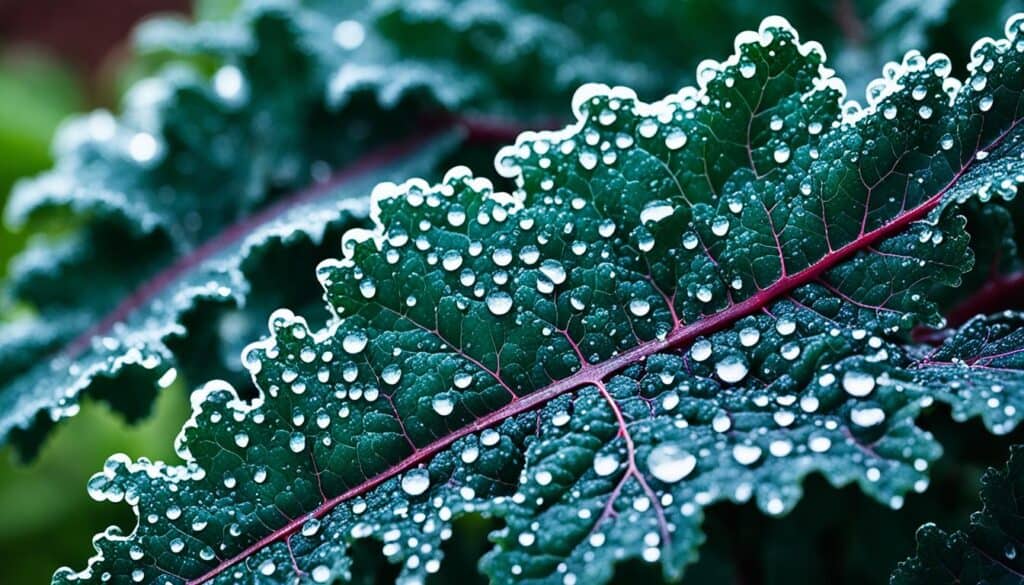 organic red russian kale image