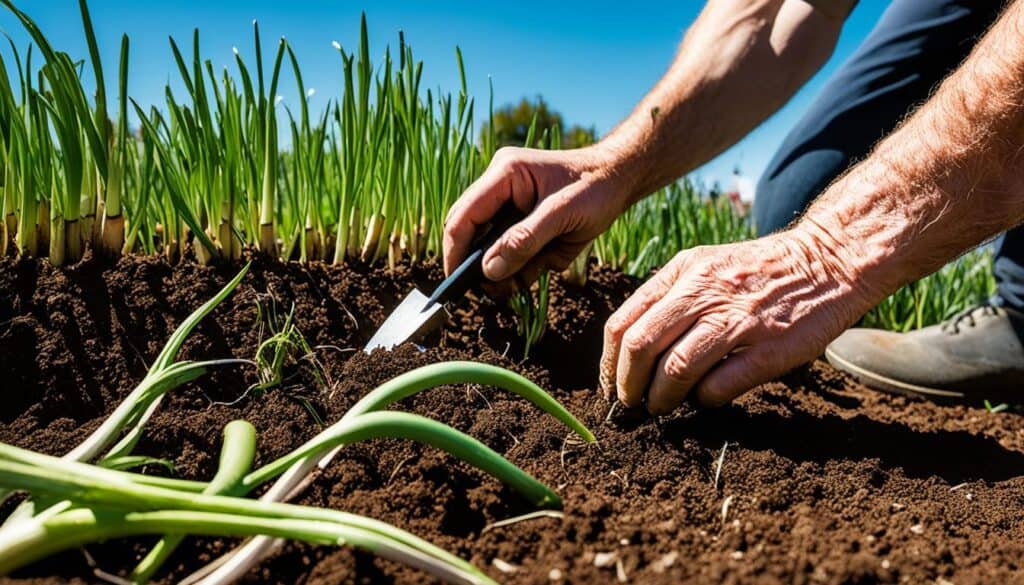 planting onions in spring