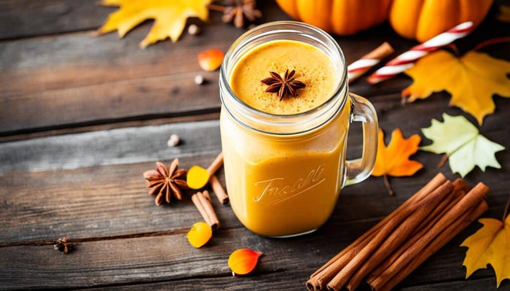 pumpkin spice smoothie