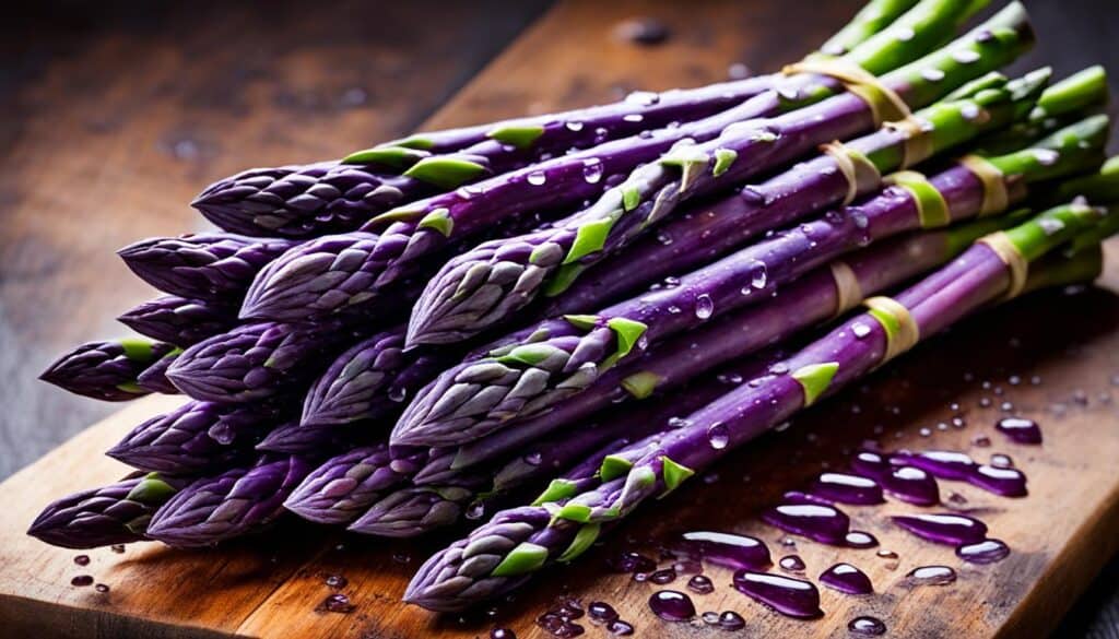 purple asparagus