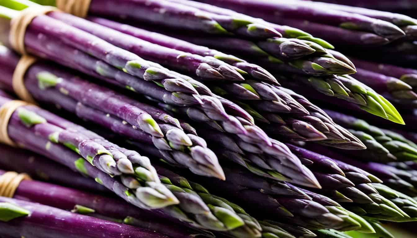 purple asparagus