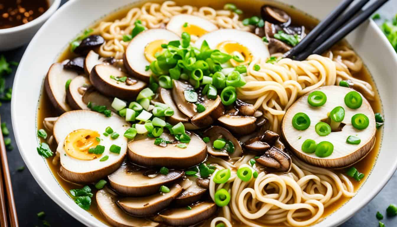 Savor the Flavor: Ramen Mushroom Delights