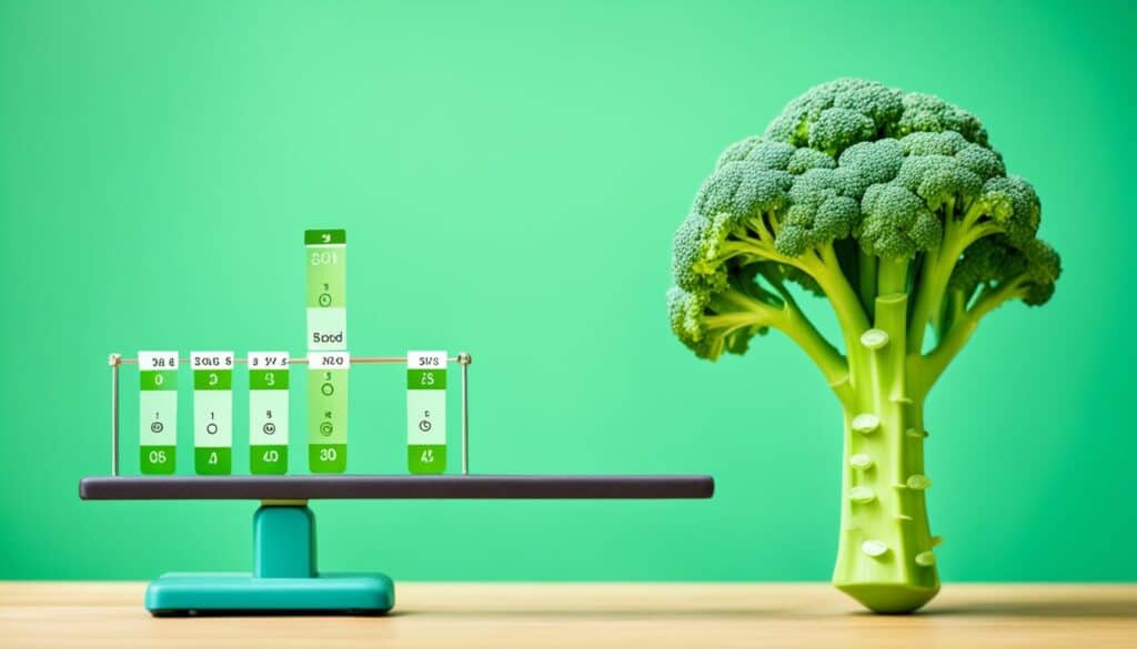 raw broccoli and blood sugar