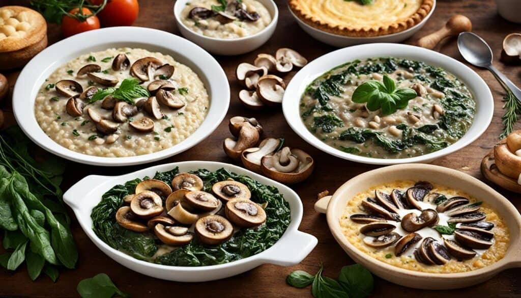 recipes with frozen mushrooms