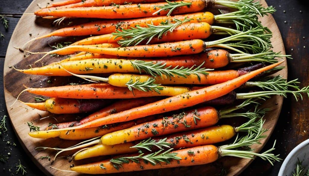 roasted heirloom carrots recipe