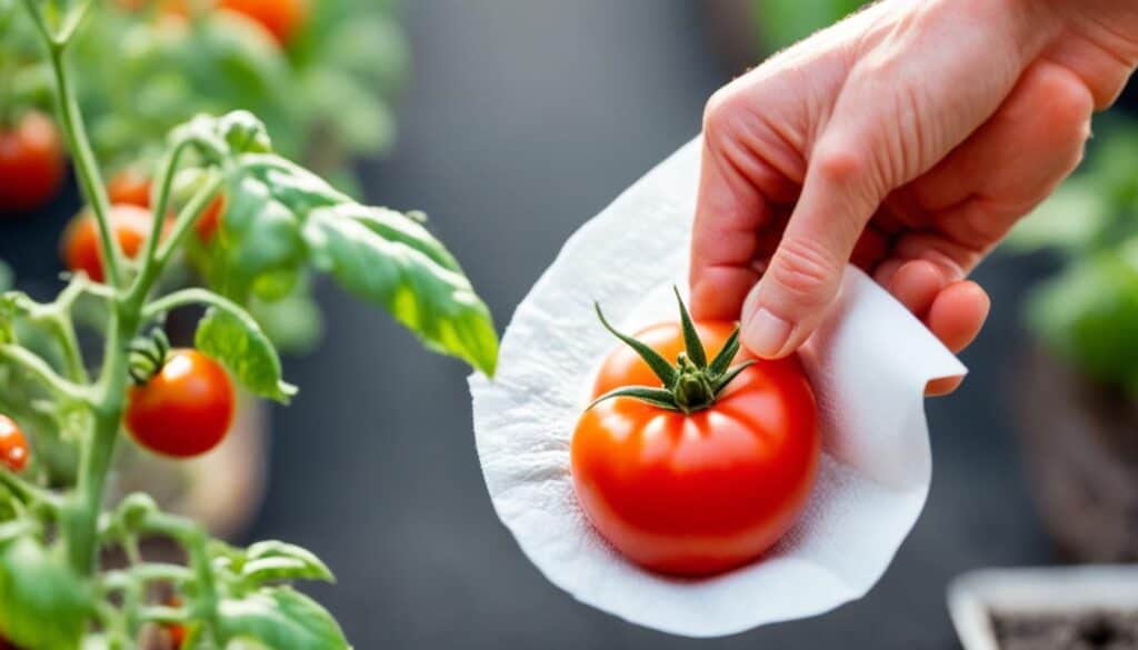 saving tomato seeds