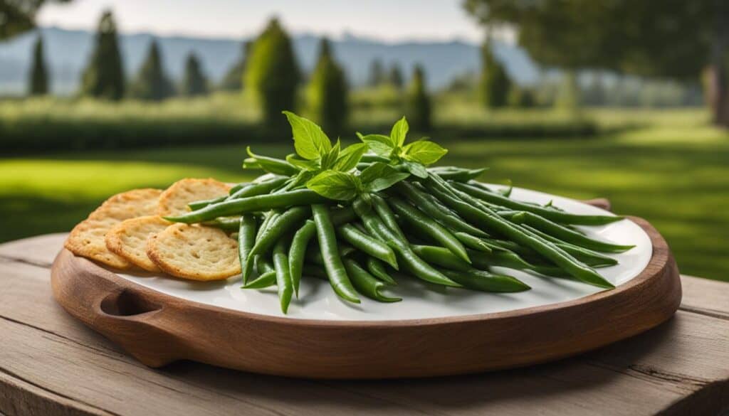 serving suggestions for crispy green beans