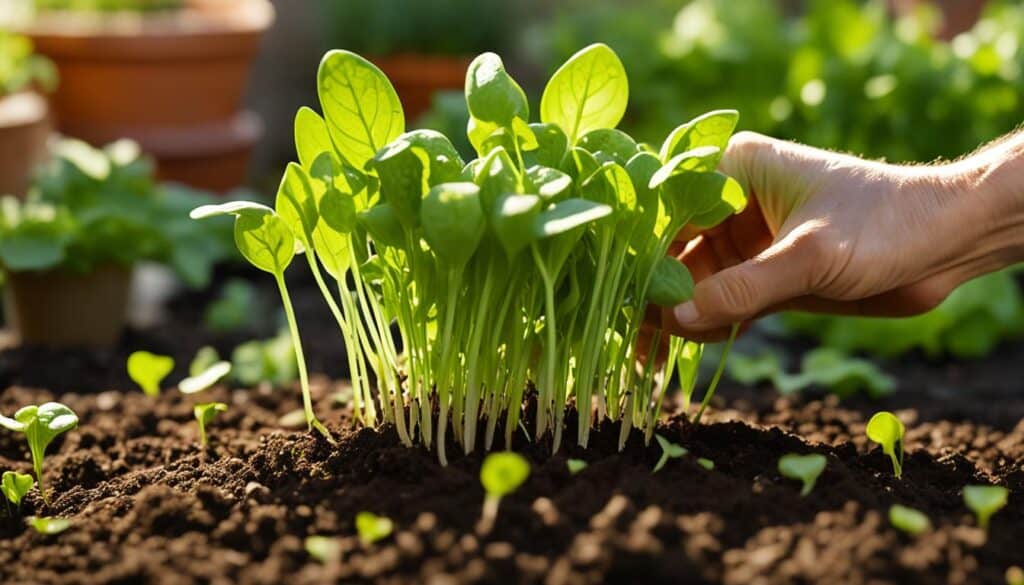 sow lambs lettuce seeds