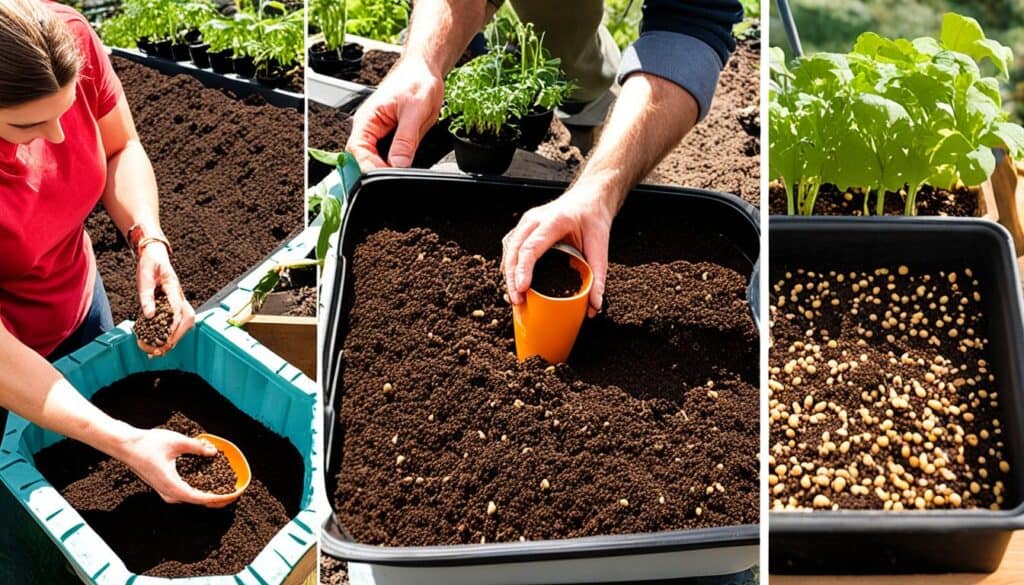 sowing butternut squash seeds indoors and outdoors