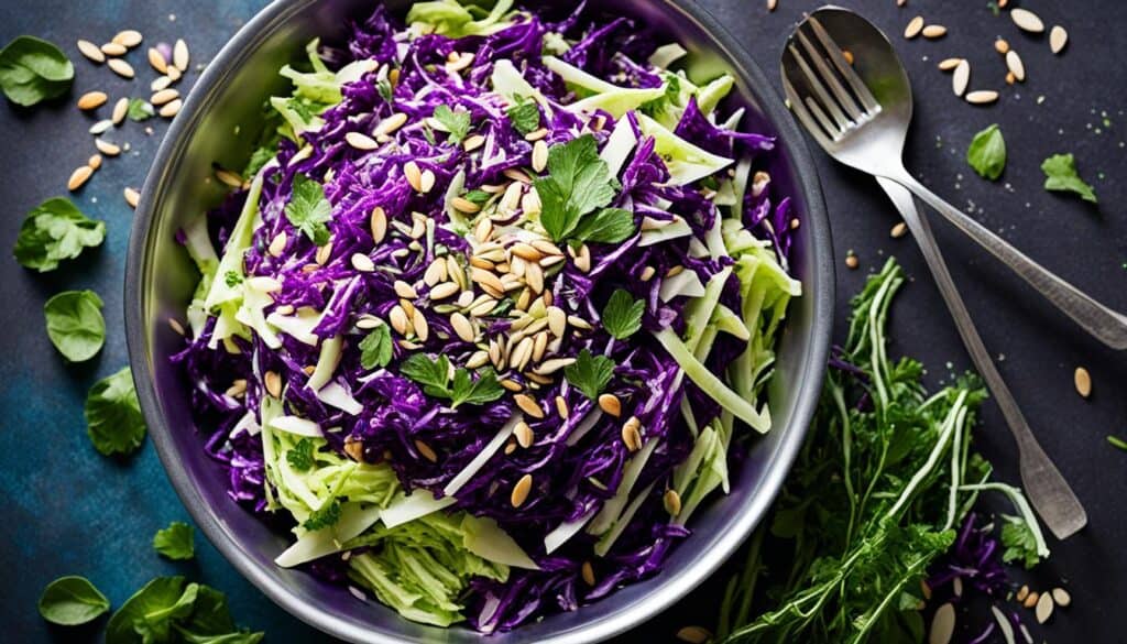 spring cabbage slaw
