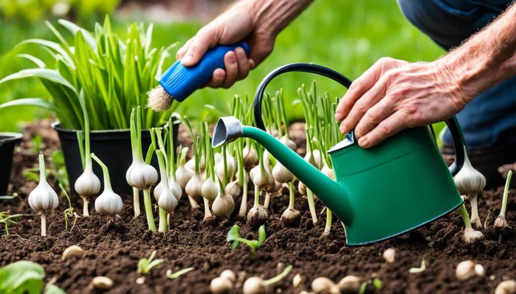 spring garlic planting best practices