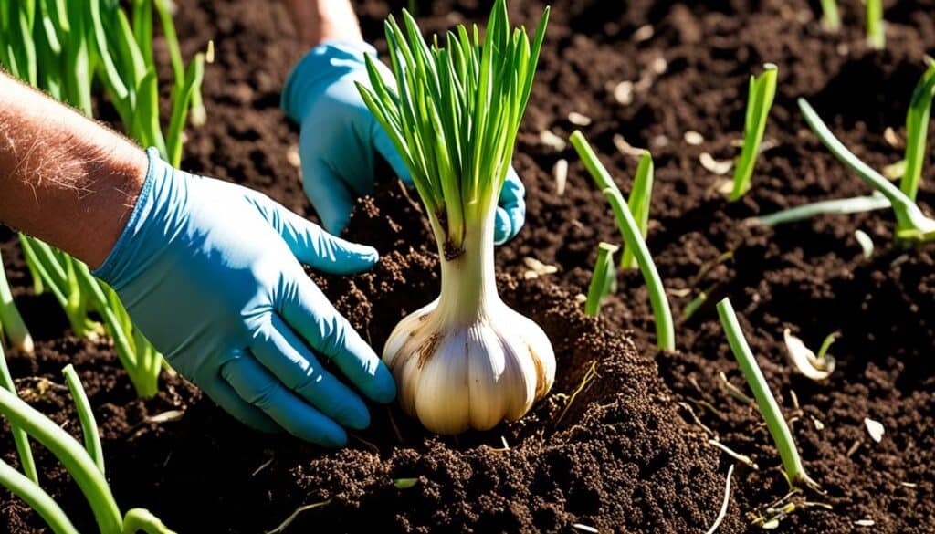 spring garlic planting tips