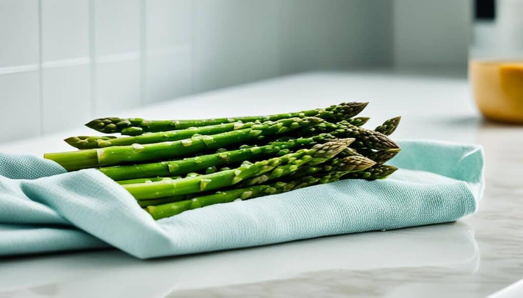 storing asparagus