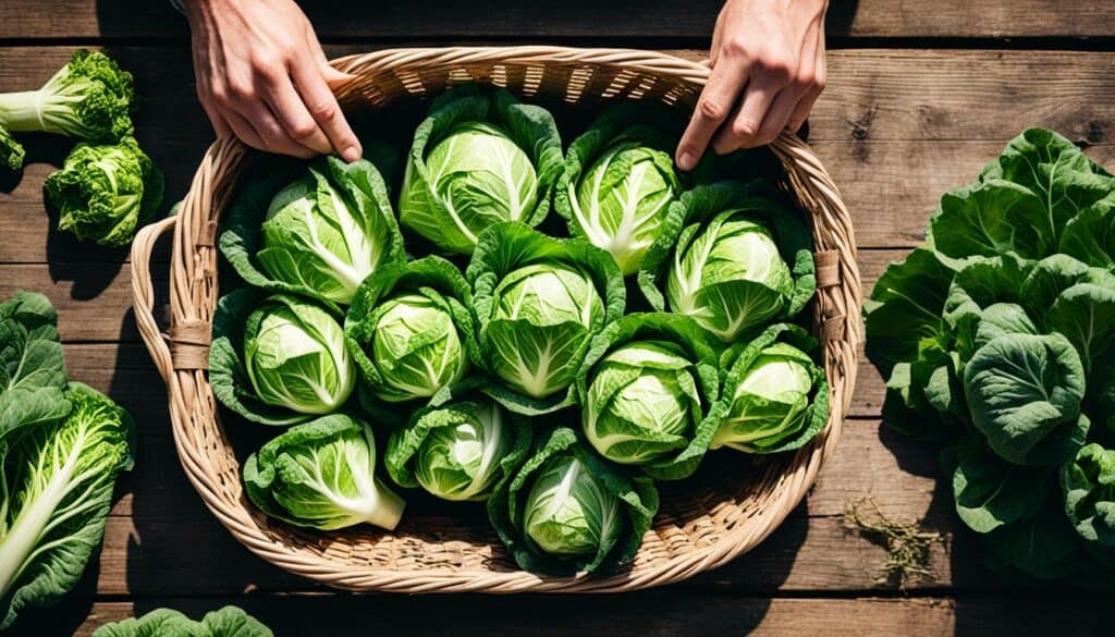 storing cabbage