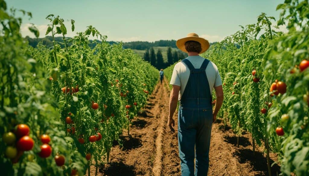 sustainable tomato cultivation