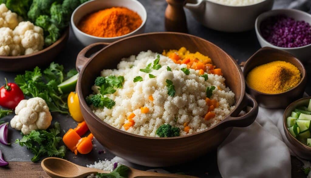 tips for cooking frozen cauliflower rice