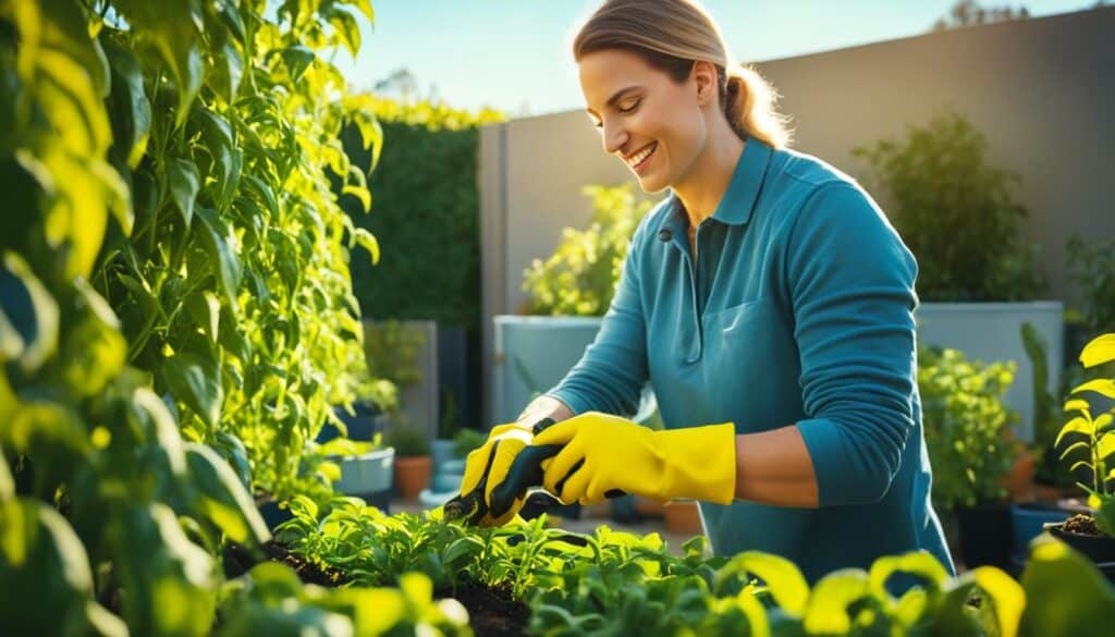 yellow capsicum gardening