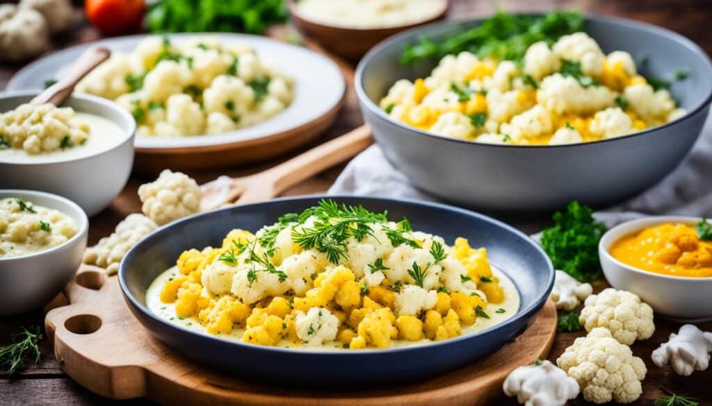 yellow cauliflower recipes