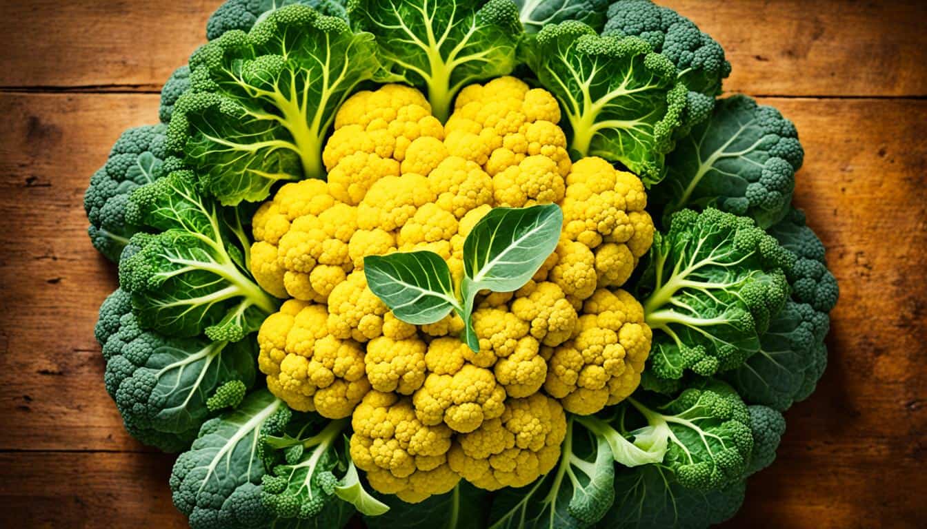 yellow cauliflower